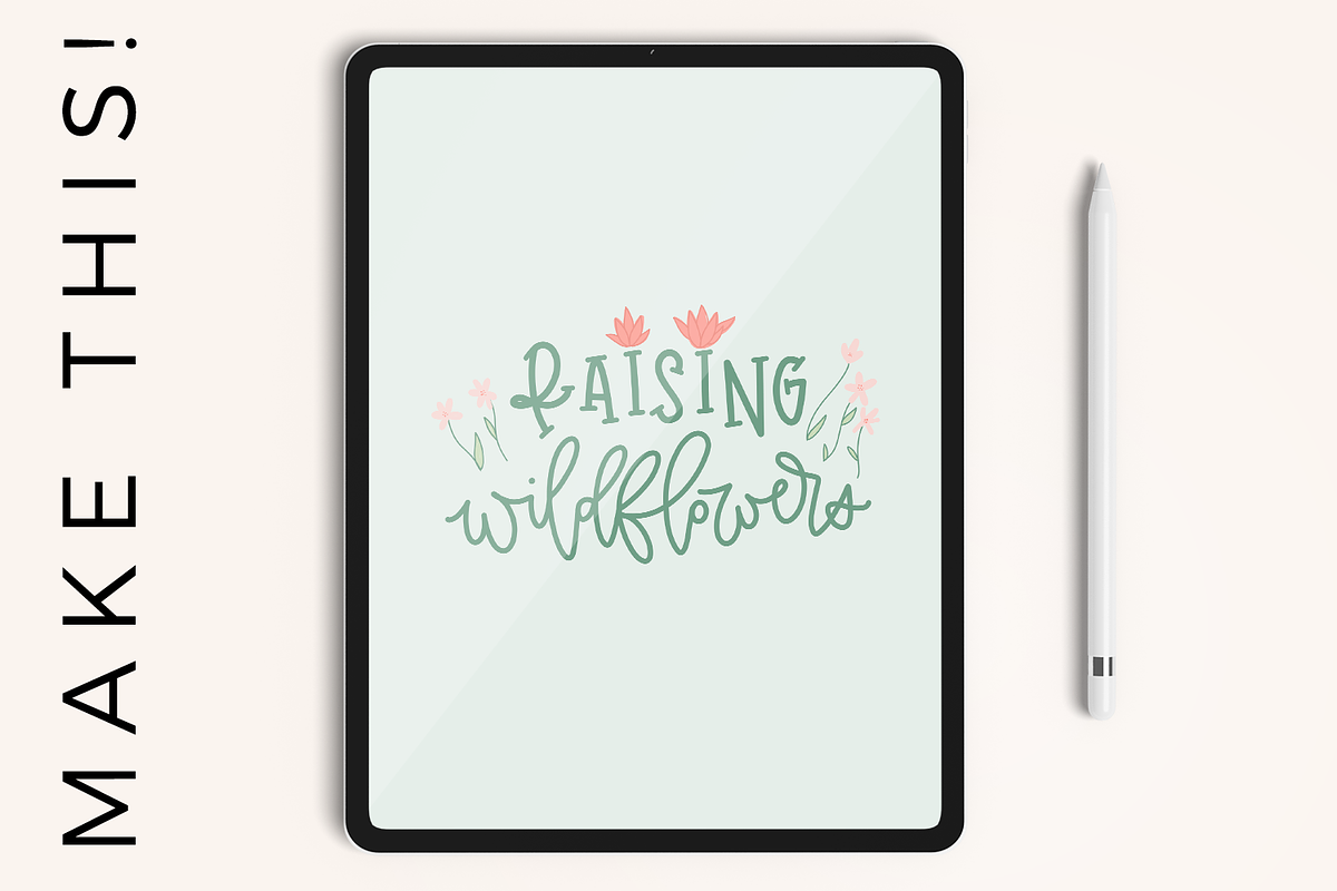 Procreate Lettering Brushes, a Brush Add-On by Beck McCormick (Photo 17 of 18)