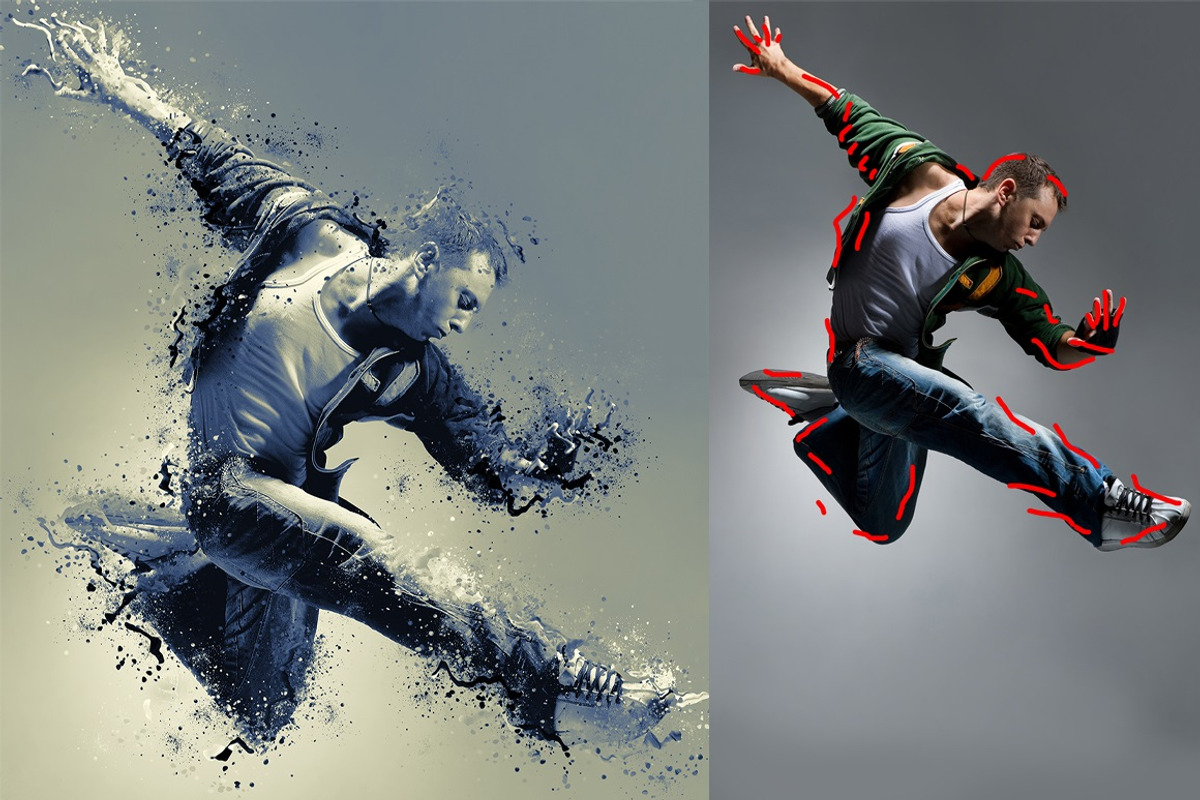 Shatter Photoshop Action, an Action Add-On by MRI STUDIO (Photo 7 of 10)