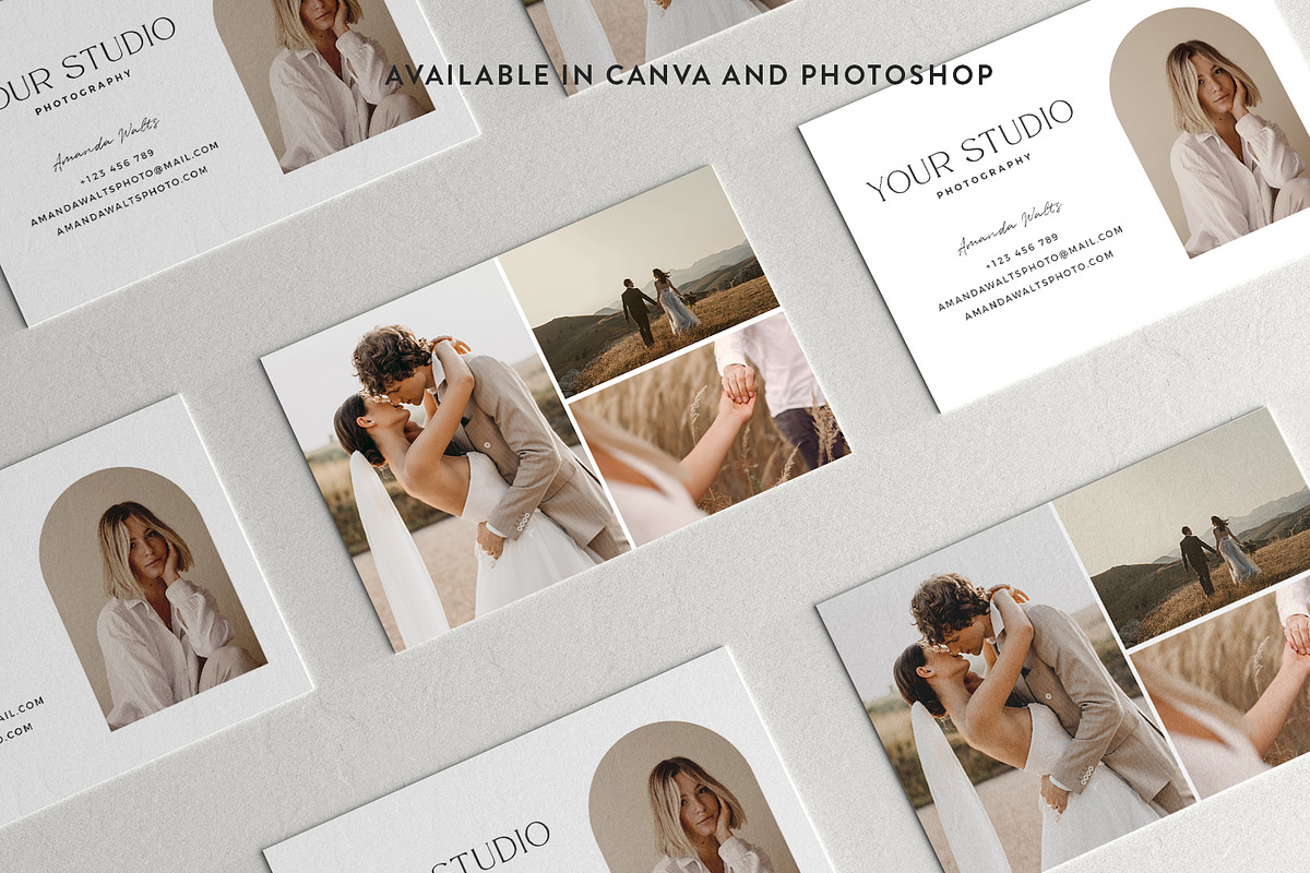 Photography Business Card BC011, a Business Card Template by Bellenity Design (Photo 3 of 3)