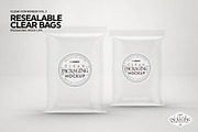 Clear Resealable Bags Mockup, a Cups & Container Mockup by INCDesign (Thumbnail 7 of 8)