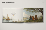 A4 Landscape Book Mockup Set, a Books & Magazine Mockup by creatsy5 (Thumbnail 4 of 9)