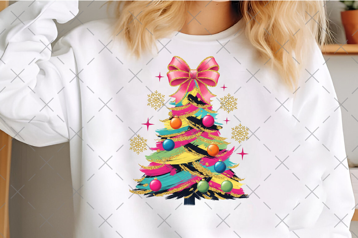 Colorful Glitter Christmas Coquette, an Illustration by Craft Nest (Photo 3 of 6)