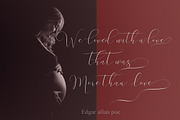 New England Script, a Script Font by MrLetters (Thumbnail 10 of 13)