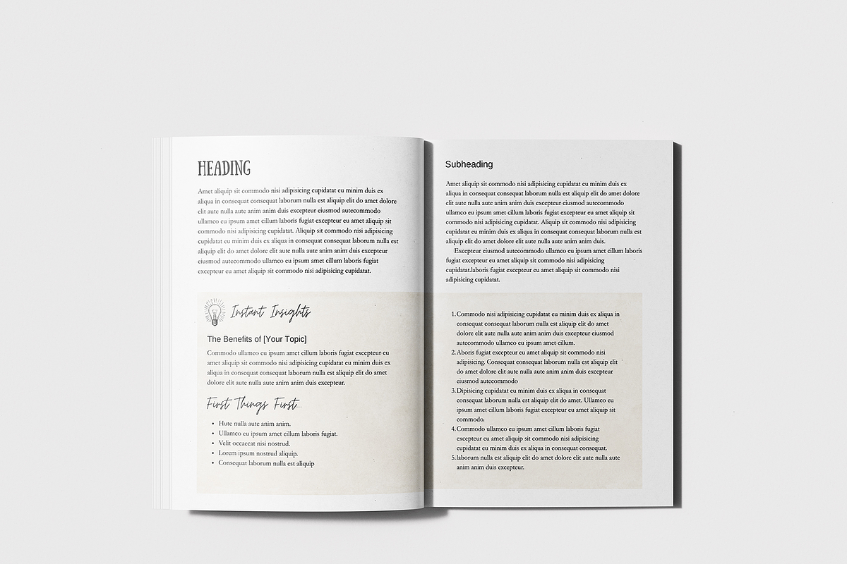 Non-Fiction Book Template, a Templates & Theme by Wilsonian Press (Photo 10 of 14)