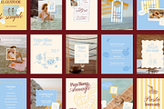 AMALFI | Canva Instagram template, a Social Media Template by Mila Estudio (Thumbnail 2 of 6)