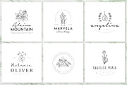 200 Hand Drawn Feminine Logo Bundle, a Branding & Logo Template by XpertgraphicD (Thumbnail 18 of 61)