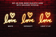 Neon Procreate Brush Kit, a Brush Add-On by Mila Garret (Thumbnail 4 of 10)