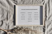 Picture Frame Mockup Ultra Bundle 2, a Household Mockup by Saguaro Digital (Thumbnail 2 of 32)