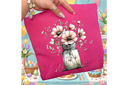 Whimsical Spring Flowers Clipart, an Illustration by designcity5 (Thumbnail 3 of 5)
