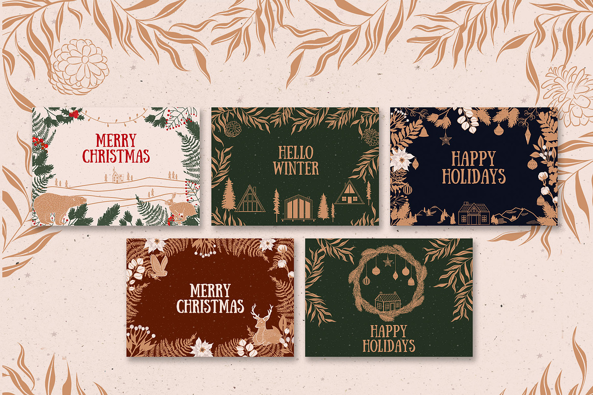 Woodland Christmas, a Seasonal Illustration by Mio Buono (Photo 9 of 13)