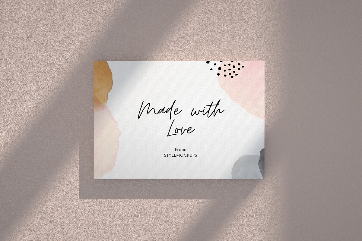 Canvas Mockups Set, a Print Template by StyleMockups (Photo 6 of 10)