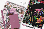 Essence. Floral pattern, a Pattern Graphic by emeraldthue (Thumbnail 2 of 6)