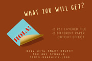 PAPER CUTOUT - Photoshop Layer preview 2