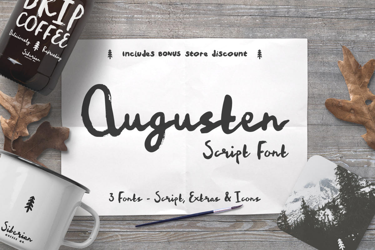 Augusten Script Font