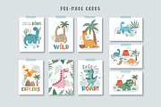Dino Nursery, an Animal Illustration by caocastudio (Thumbnail 7 of 7)