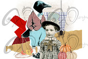 Spooky Sweethearts: whimsical retro, a Person Illustration by NiiiNArt (Thumbnail 2 of 5)