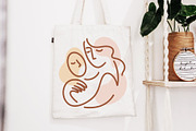 Mother and Baby Vector Pack +SVG, a Graphic by Katrinelly (Thumbnail 10 of 11)