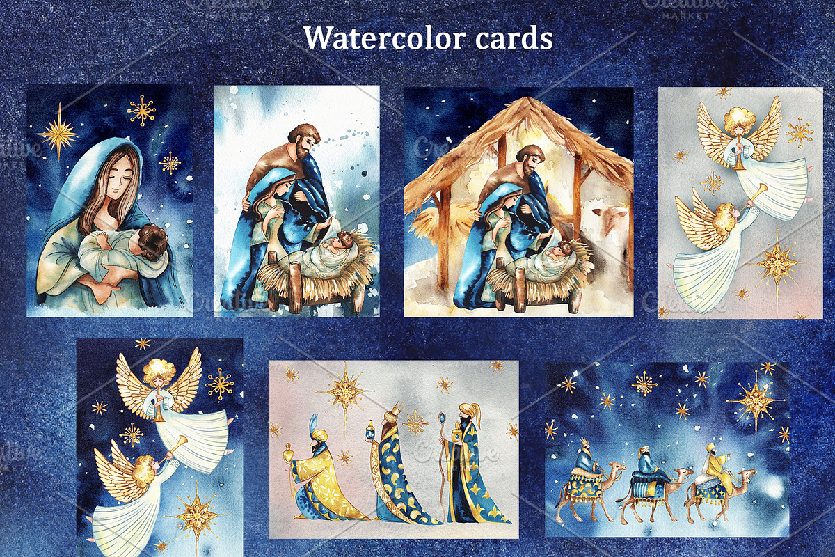 Nativity Night, an Illustration by LiliaUdod (Photo 3 of 8)