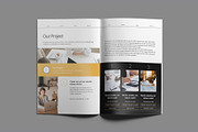 Project Proposal Brochure Template, a Brochure Template by White Graphic (Thumbnail 9 of 16)