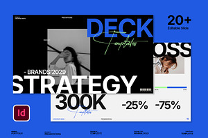 Strategy Presentation Deck Template, a Presentation Template by Templeste