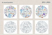Chemistry Hand drawn Doodle Set, an Education Illustration by KathrineWatercolor (Thumbnail 6 of 6)