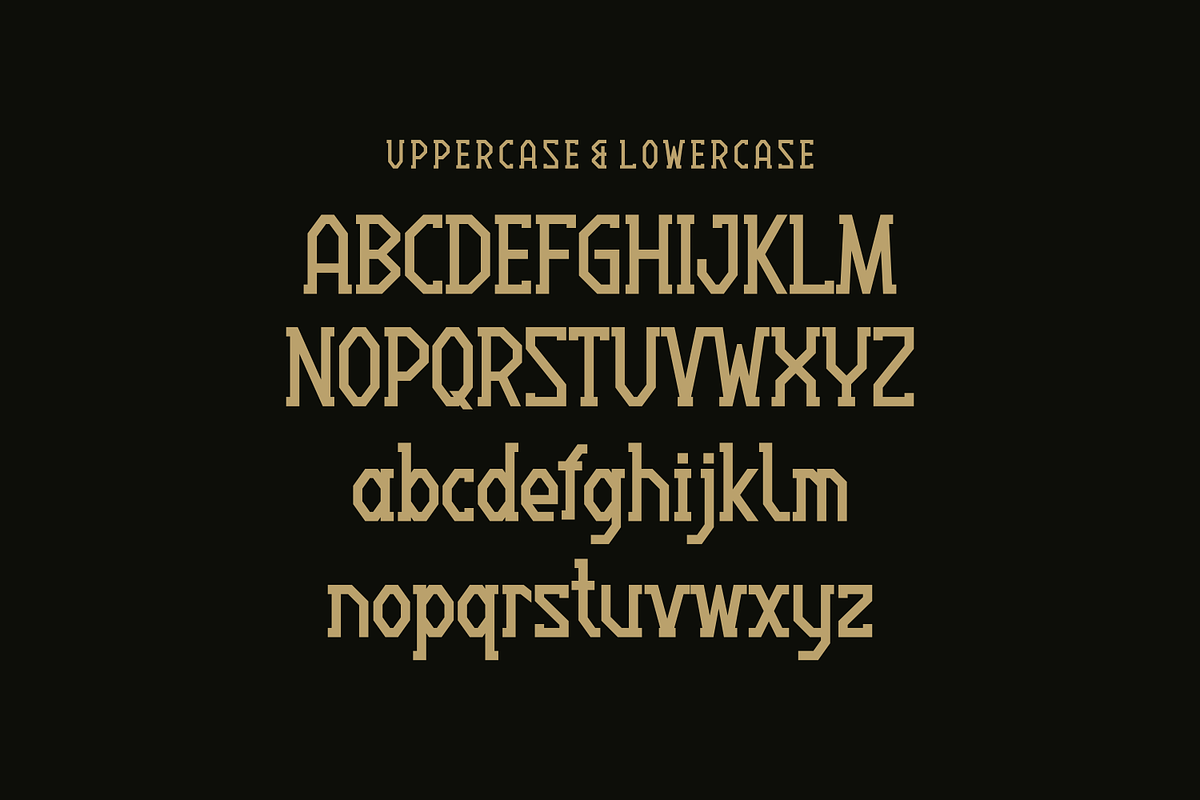 Gudro - Modern Font, a Sans Serif Font by lelevien (Photo 2 of 4)