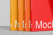 Multi Book Display Mockup - 8 Views, a Books & Magazine Mockup by Illusiongraphic (Thumbnail 17 of 23)
