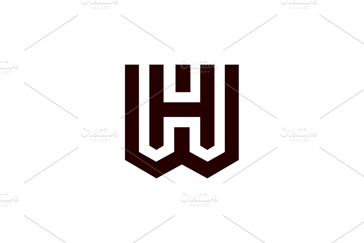 WH HW Logo, a Branding & Logo Template by Graphic_Maker_Bogura (Photo 2 of 2)