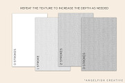 Canvas Textures Procreate Brush Set, a Brush Add-On by AngelfishCreative (Thumbnail 10 of 12)