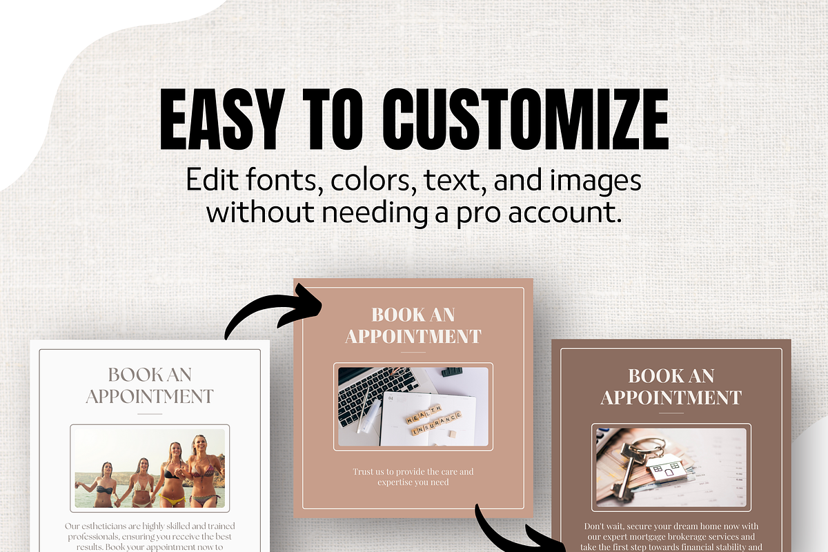 Laser Hair Removal Insta Template, a Social Media Template by EliteMatidi (Photo 6 of 9)
