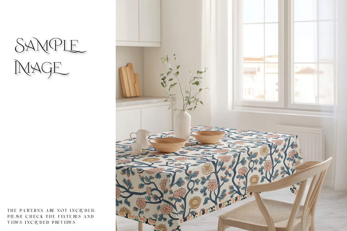 Tablecloths Mockups via Smart Object, a Product Mockup by mock-ups (Photo 16 of 18)