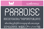 Simple font, a Font by weknow (Thumbnail 5 of 5)