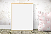 kids frame mockup 8x10 bundle, a Mockup by PinkJellyfish (Thumbnail 5 of 14)