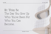 Blissful - Modern Stylish, a Serif Font by RockboyStd (Thumbnail 3 of 12)