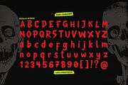 Chiller Mark | Horror Font, a Handwritten Font by Denustudios (Thumbnail 10 of 12)