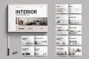 Interior Design Brochure Landscape, a Brochure Template by E-Type (Thumbnail 1 of 7)
