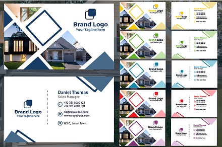 Modern Real Estate Business Card