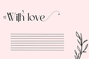 Thank You Card Templates, a Card Template by Pixels By V (Thumbnail 1 of 5)