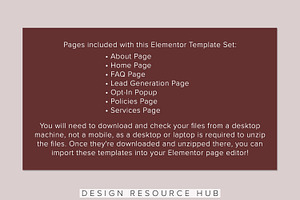 Elementor Add-On Page Pack Garnet