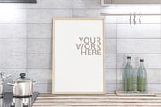 13 new PSD Frame Mockups, a Print Template by Radmila (Thumbnail 5 of 9)