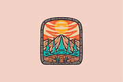 Mountain View Through the Window, an Object Illustration by nomlimo.com (Thumbnail 1 of 2)