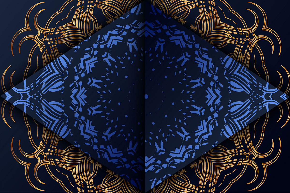 Mandala Circular Pattern Vector Pack, a Background Graphic by NJ Himel (Photo 93 of 95)