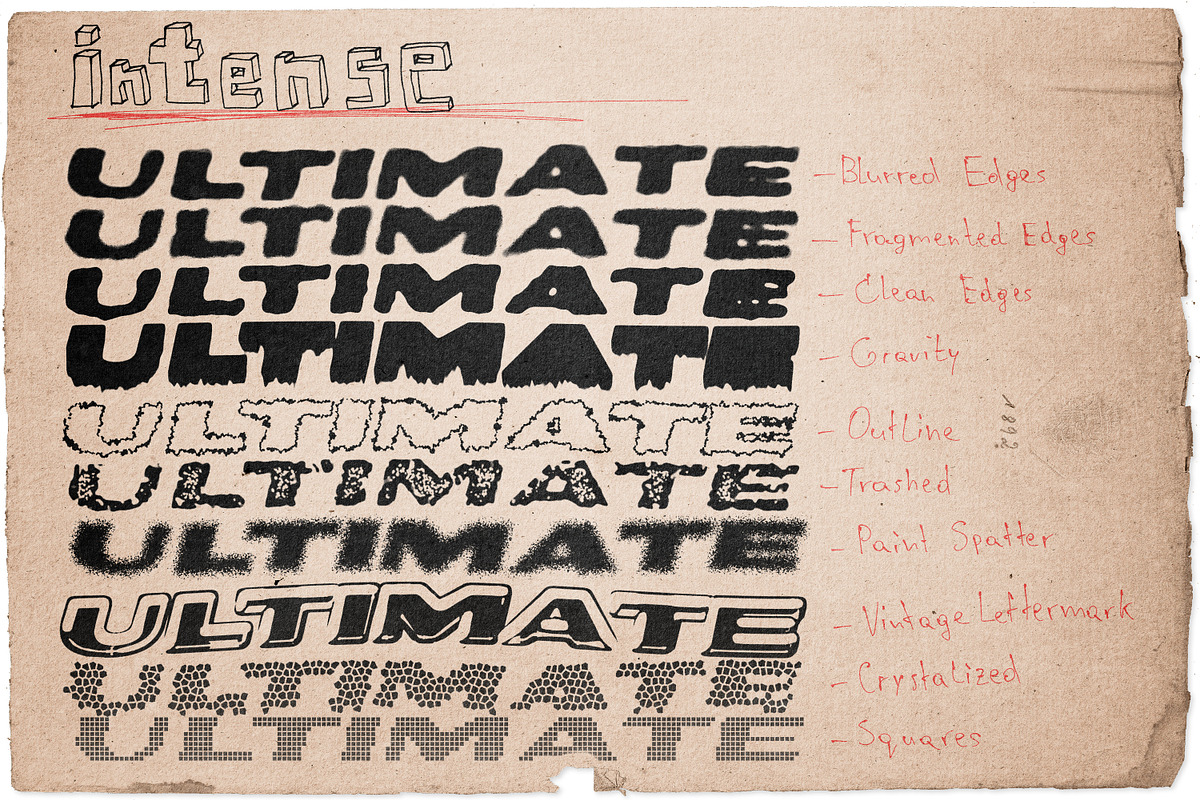 Ultimate Type FX Actions | x40+, an Action Add-On by bbymedia.store (Photo 2 of 8)