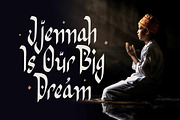 Adullah - Arabic Font Display, a Font by Runsell Studio (Thumbnail 3 of 5)
