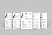 cv resume word and canva template, a Resume Template by mijli (Thumbnail 3 of 4)