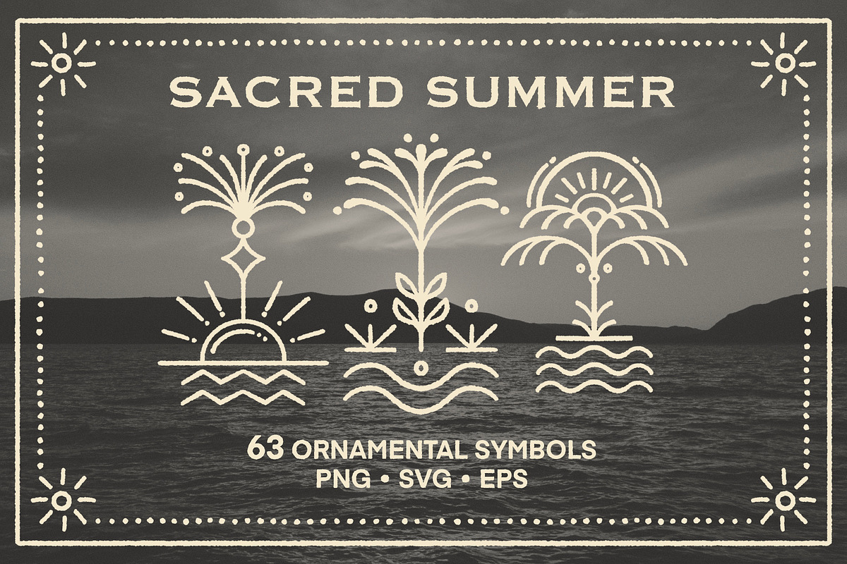 Sacred summer.  Lineart collection, an Object Illustration by heyXeni (Photo 1 of 7)