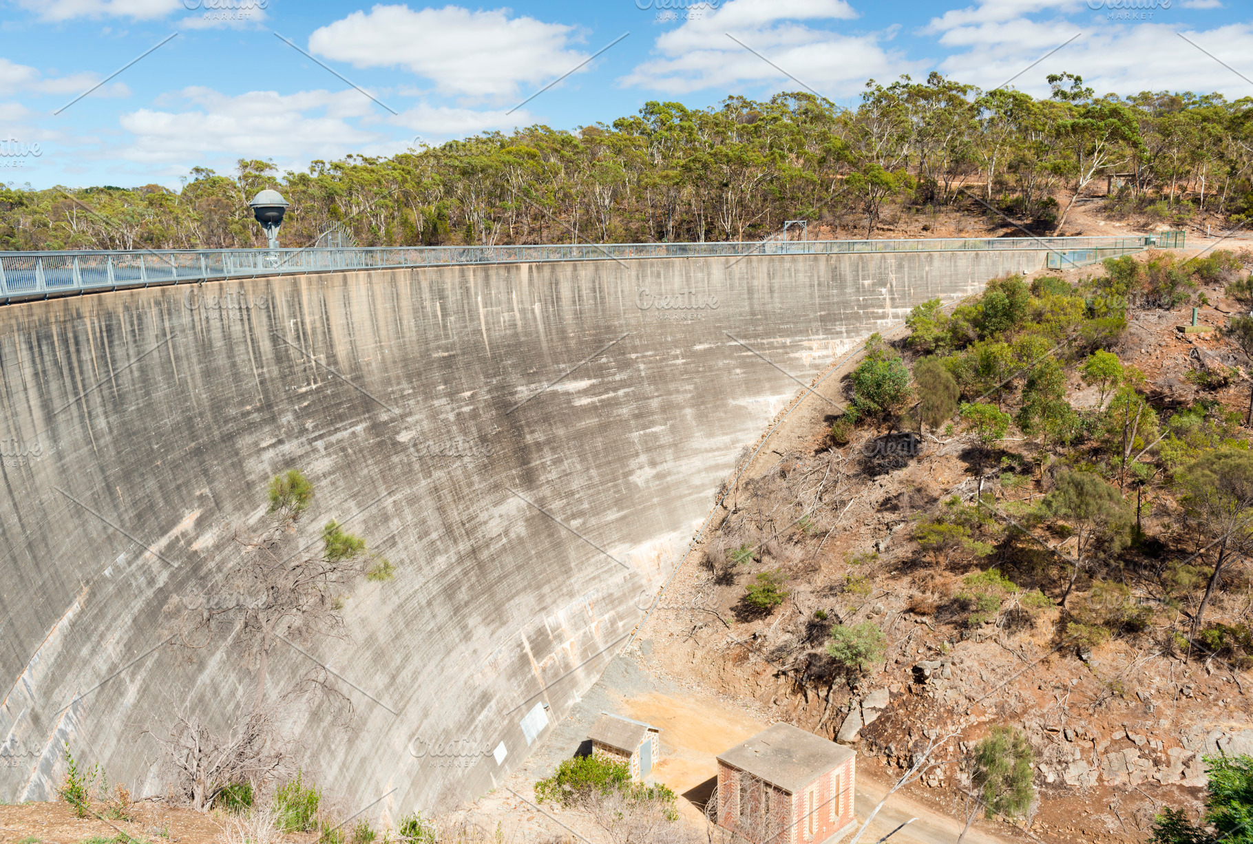 Dam Wall, a Nature Photo by THP Creative