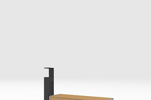 3D Model Bench Park 24