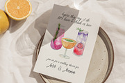 Fruity Summer Cocktails Watercolor, a Food Illustration by Catch the Dream Art (Thumbnail 3 of 9)