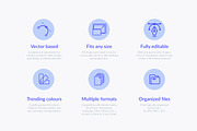 Development vector illustrations, a Templates & Theme by Visual Generation